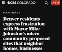 denver residents express frustration with mayor's proposed homes